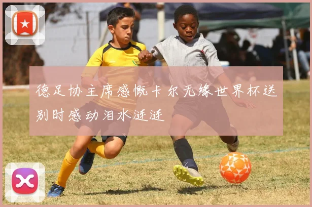 德足协主席感慨卡尔无缘世界杯送别时感动泪水涟涟